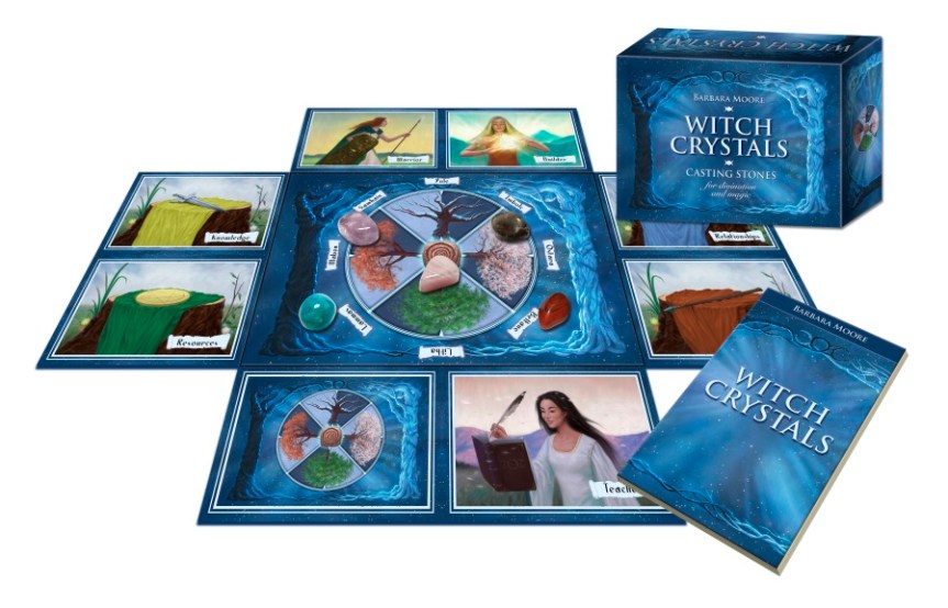 Witch Crystals Casting Stones for Divination and&nbsp;Magic