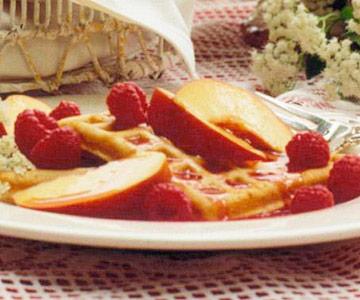 Bohemian Apple Waffles