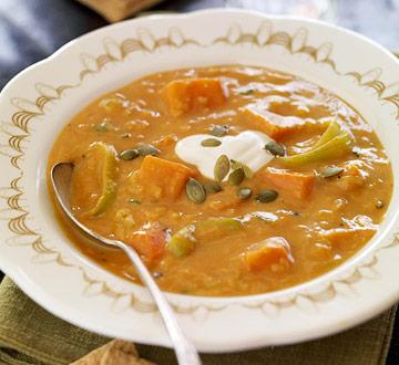 Pumpkin Corn Chowder