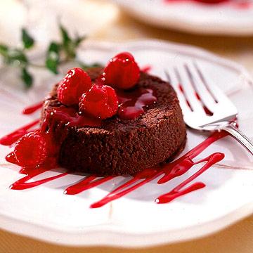 Individual Chocolate Cakes