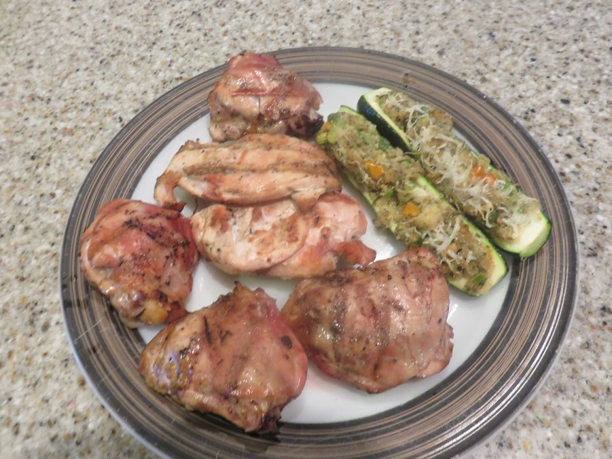 Topping Grilled Chicken