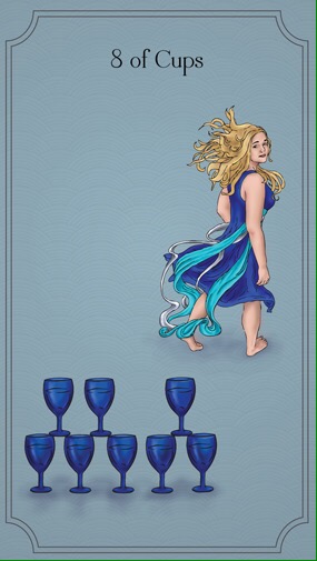 Card of the Day – 8 of Cups – Tuesday, April 12,&nbsp;2016