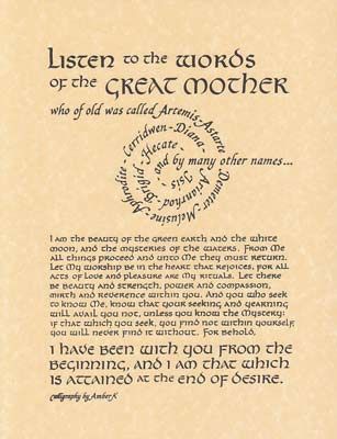 Listen to the Words of the Great&nbsp;Mother