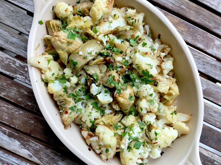 Roasted Cauliflower & Artichoke&nbsp;Hearts