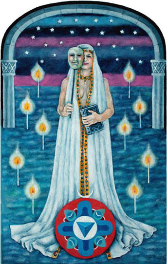 Card of the Day – The High Priestess – Monday, June 13, 2016 — Tarot by&nbsp;Cecelia