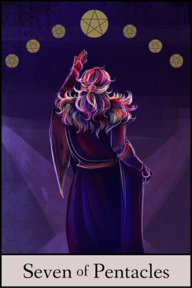 Card of the Day – 7 of Pentacles – Wednesday, August 3, 2016 — Tarot by&nbsp;Cecelia