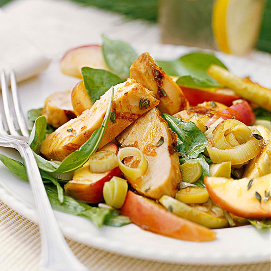 Ginger-Apple-Glazed Chicken