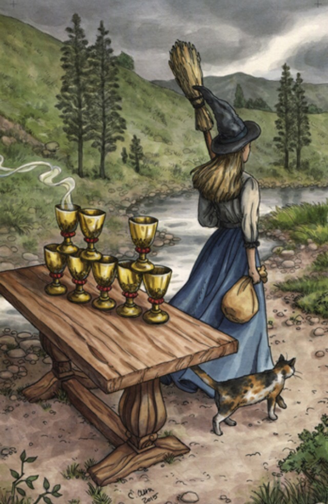 Card of the Day – 8 of Cups – Tuesday, October 25, 2016 — Tarot by&nbsp;Cecelia