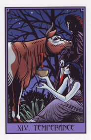 Card of the Day – Temperance – Monday, October 24, 2016 — Tarot by&nbsp;Cecelia