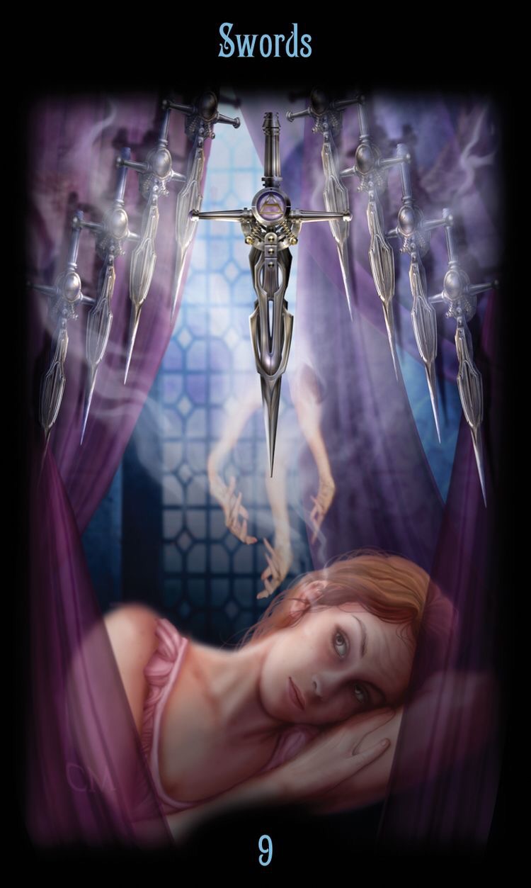 Card of the Day – 9 of Swords – Sunday, November 13, 2016 — Tarot by&nbsp;Cecelia