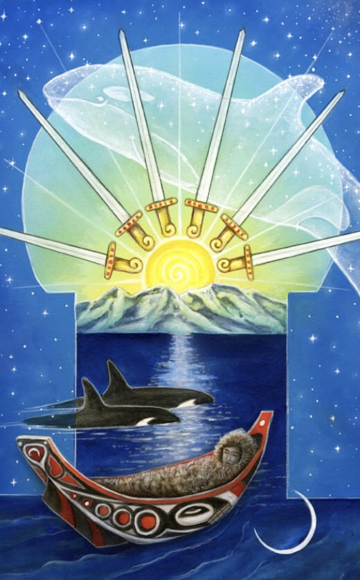 Card of the Day – 6 of Swords – Wednesday, November 16, 2016 — Tarot by&nbsp;Cecelia