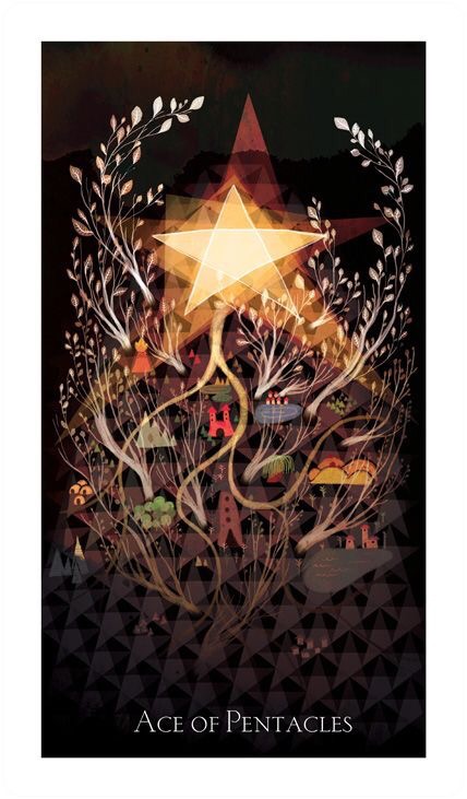 Card of the Day – Ace of Pentacles – Thursday, December 8, 2016 — Tarot by&nbsp;Cecelia