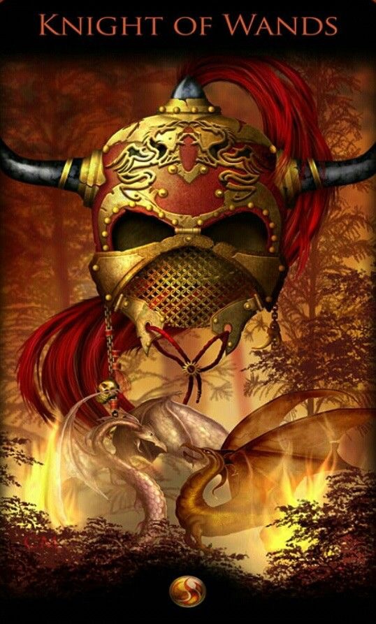 Card of the Day – Knight of Wands – Monday, January 16,&nbsp;2017