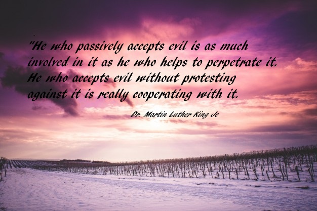 He who passively&nbsp;accepts