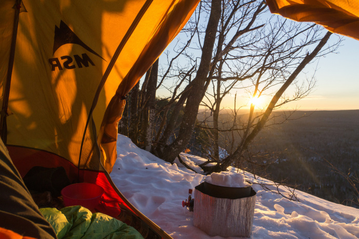 MORNING ON THE NORTH COUNTRY&nbsp;TRAIL