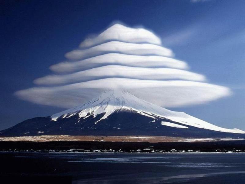 THE RARE LENTICULAR CLOUDS&nbsp;PHENOMENON