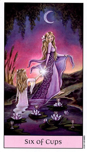 Card of the Day – 6 of Cups – Thursday, March 2,&nbsp;2017