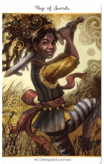 Card of the Day – Page of Swords – Friday, March 17,&nbsp;2017