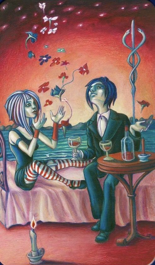 Card of the Day – 2 of Cups – Sunday, March 19,&nbsp;2017