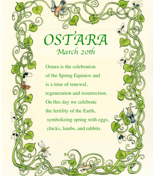 Ostara/Spring Equinox