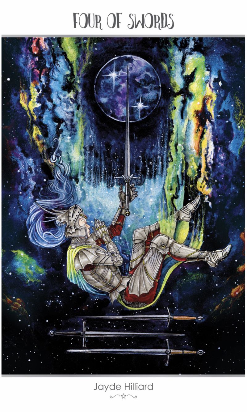 Card of the Day – 4 of Swords – Sunday, April 23,&nbsp;2017