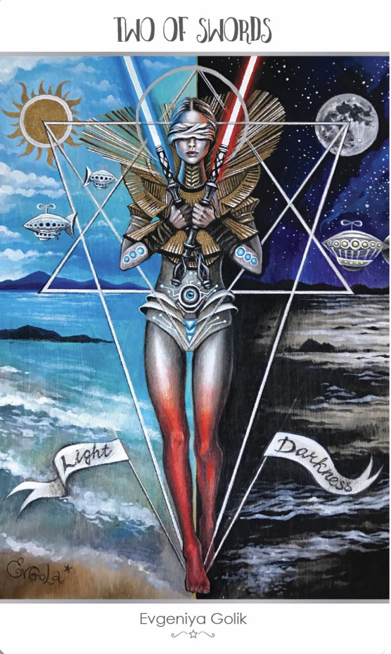 Card of the Day – 2 of Swords – Wednesday, April 26,&nbsp;2017