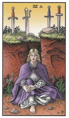 Card of the Day – 4 of Swords – Saturday, May 27,&nbsp;2017