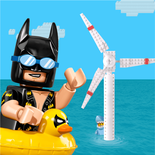 LEGO’s record breaking wind turbine built using 146,000&nbsp;bricks