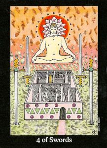 Tarot Guidance for Wednesday 21 June 2017: 4 of Swords&nbsp;—