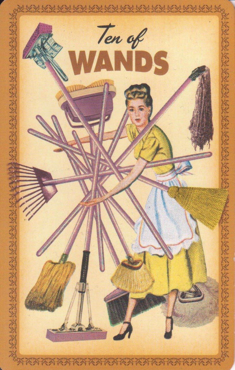 Card of the Day – 10 of Wands – Friday, July 7, 2017 — Tarot by&nbsp;Cecelia