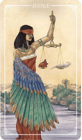 Card of the Day – Justice –  Sunday, July 9, 2017 — Tarot by&nbsp;Cecelia