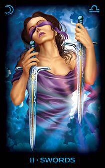 Card of the Day – 2 of Swords – Tuesday, July 18, 2017 — Tarot by&nbsp;Cecelia