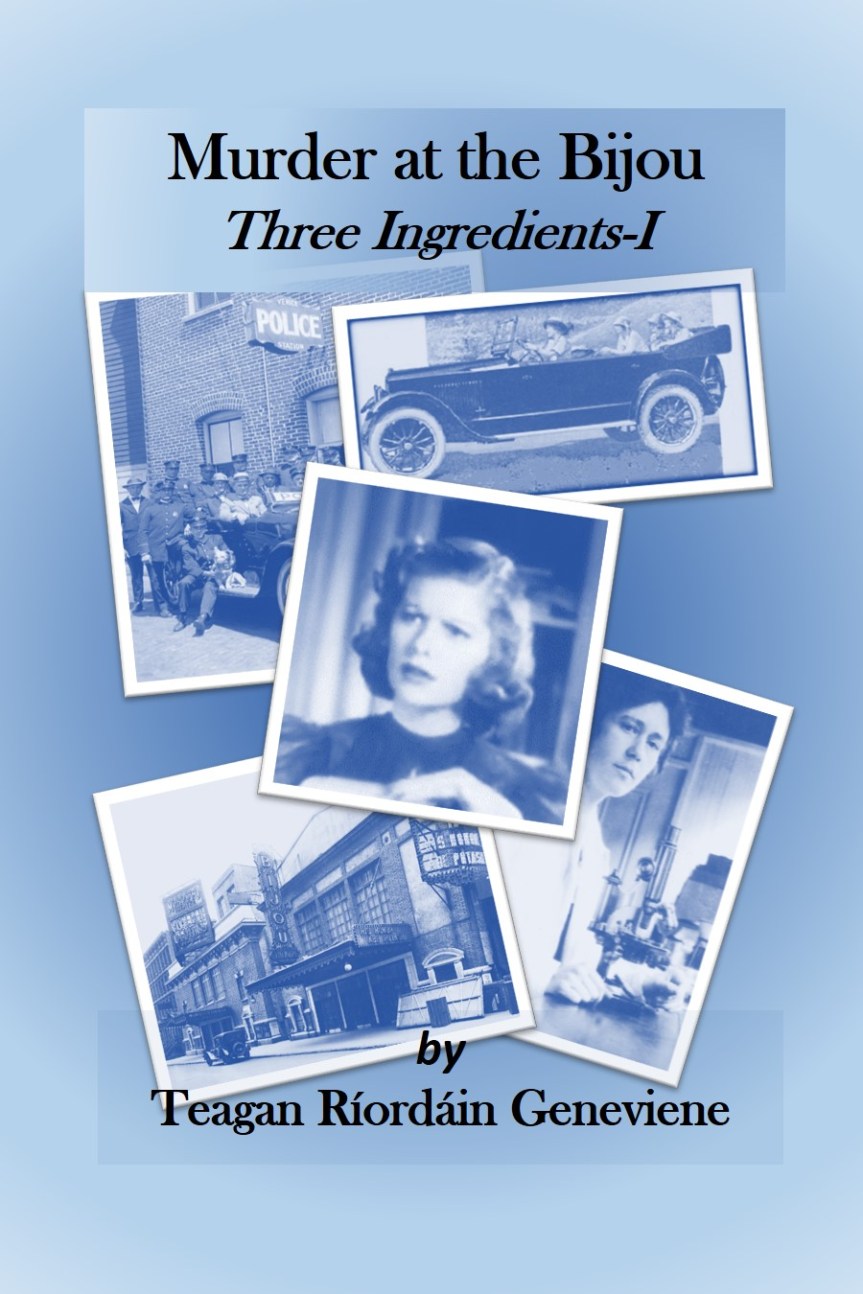 Cover Reveal! Murder at the Bijou – Three&nbsp;Ingredients-I