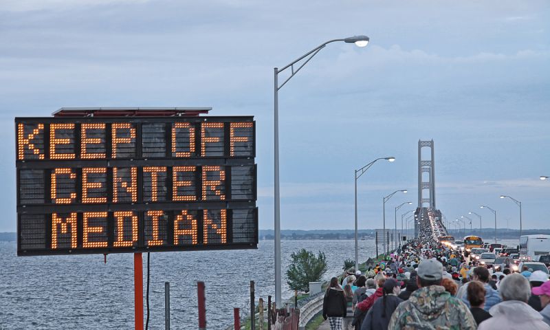 BIG CHANGE FOR LABOR DAY MACKINAC BRIDGE&nbsp;WALK