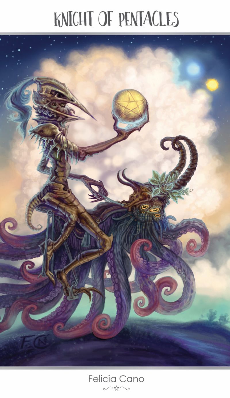 Card of the Day – Knight of Pentacles – Sunday, September 10, 2017 — Tarot by&nbsp;Cecelia