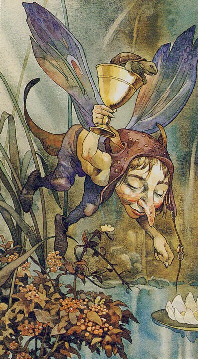 Card of the Day – Page of Cups – Saturday, October 21, 2017 — Tarot by&nbsp;Cecelia