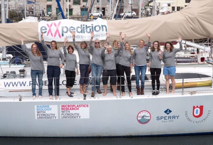 eXXpedition: All-women voyage highlights plastic in the&nbsp;ocean