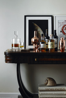 Stylish Bar Carts and Cocktails to Make Your Spirits&nbsp;Bright