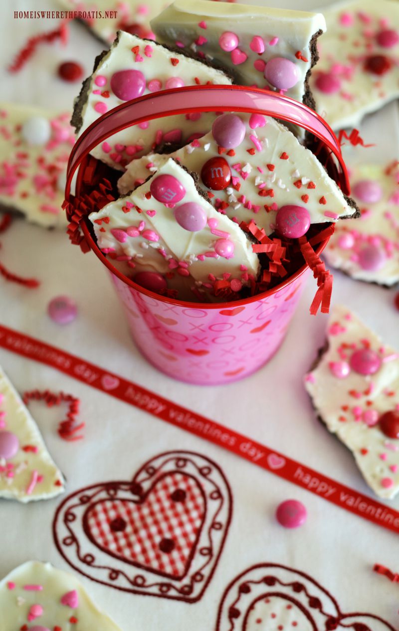 An Easy No-Bake Treat: Valentine’s Day&nbsp;Bark!