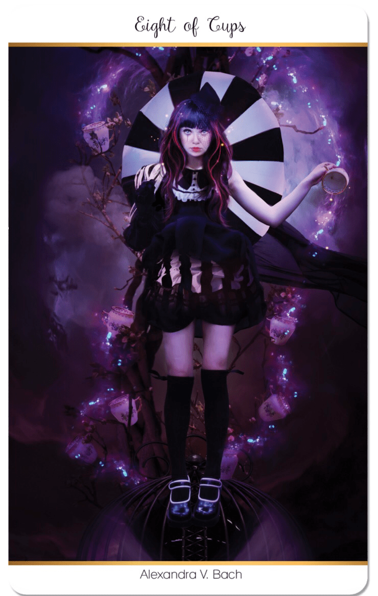 Card of the Day – 8 of Cups – Sunday, January 7, 2018 — Tarot by&nbsp;Cecelia