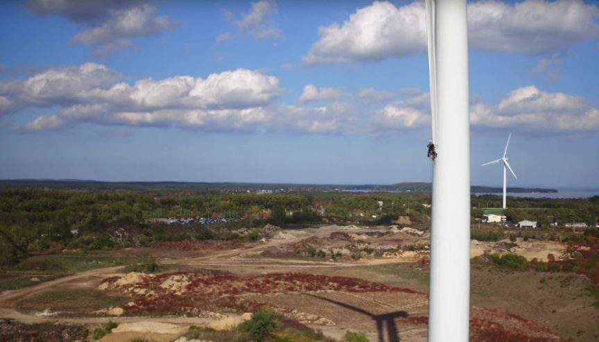 Professional climber Jessica Kilroy on scaling new heights as a wind turbine&nbsp;technician