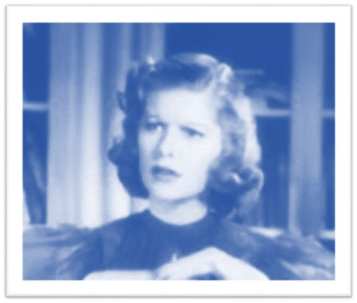 Blue Lucille Ball Stage Door Trailer