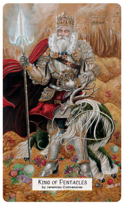 Card of the Day – King of Pentacles – Saturday, March 10, 2018 — Tarot by&nbsp;Cecelia