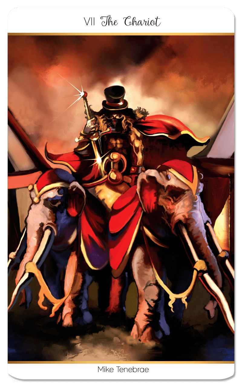 Card of the Day – The Chariot – Friday, April 20, 2018 — Tarot by&nbsp;Cecelia