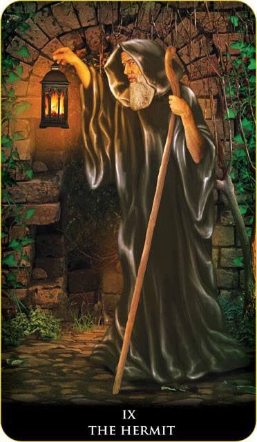 Card of the Day – The Hermit – Tuesday, April 17, 2018 — Tarot by&nbsp;Cecelia