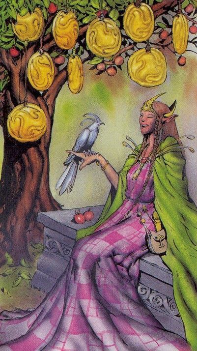 Card of the Day – 9 of Pentacles – Monday, May 28, 2018 — Tarot by&nbsp;Cecelia