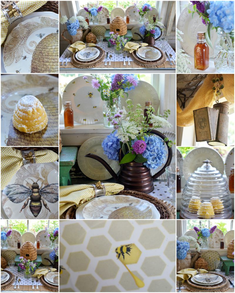 Dining with Bees in the Potting Shed + National Pollinator Week — Home is Where the Boat&nbsp;Is