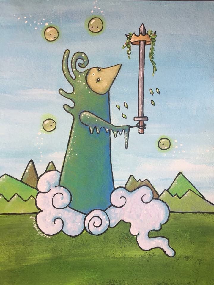 Card of the Day – Ace of Swords – Friday, June 15, 2018 — Tarot by&nbsp;Cecelia