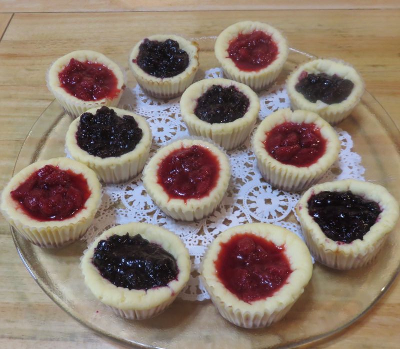 Fourth of July Mini Italian Cheesecakes — jovina&nbsp;cooks