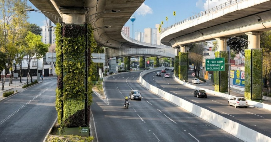 Via Verde: Mexico City’s vertical gardens providing a pollution solution along the&nbsp;highways